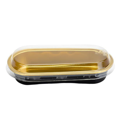 ABLPACK 59ml/2oz Aluminum Oval Food Container with PET Lid